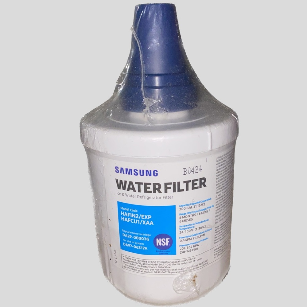 Samsung Replacement Refrigerator Model DA29-00003G Ice & Water Filter